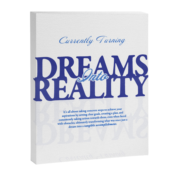 Dreams into Reality Canvas Print Gallery Image 1