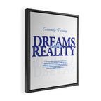 Dreams into Reality Framed Canvas Print Gallery Image 2