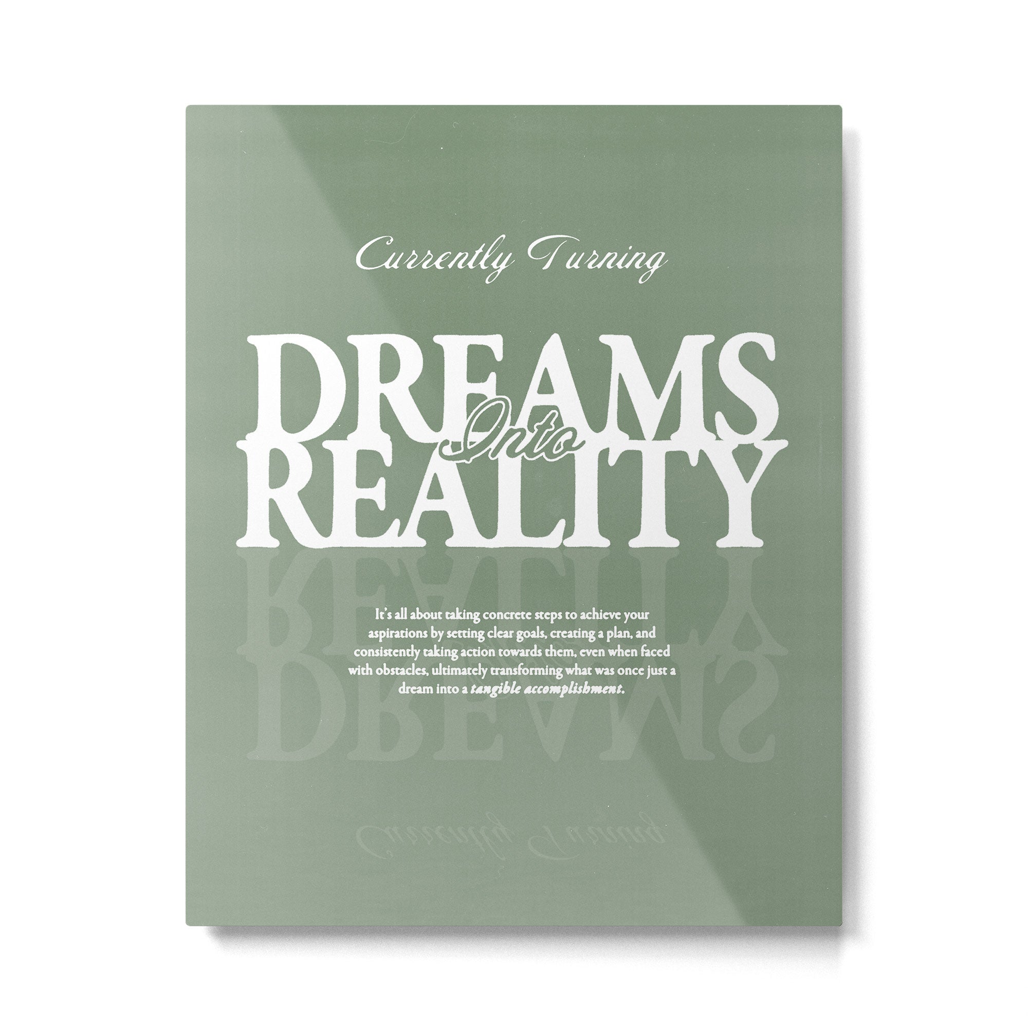 Dreams into Reality Metal Print Gallery Image 4