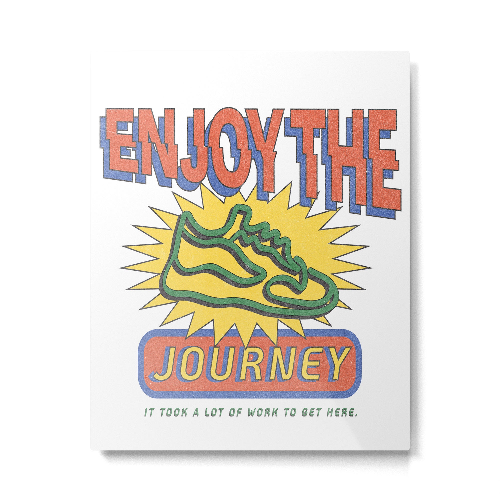 Enjoy the Journey  Metal Print Gallery Image 4