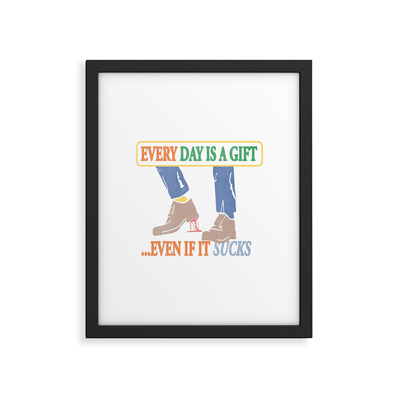 Every Day is a Gift Framed Art Print Gallery Image 5