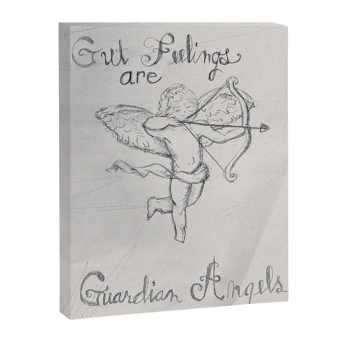 Gut Feelings Are Guardian Angels Canvas Print Gallery Image 1