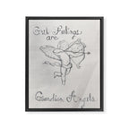 Gut Feelings Are Guardian Angels Framed Canvas Print Gallery Image 6