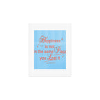 Happiness is not in the same place you lost it Art Print Gallery Image 1