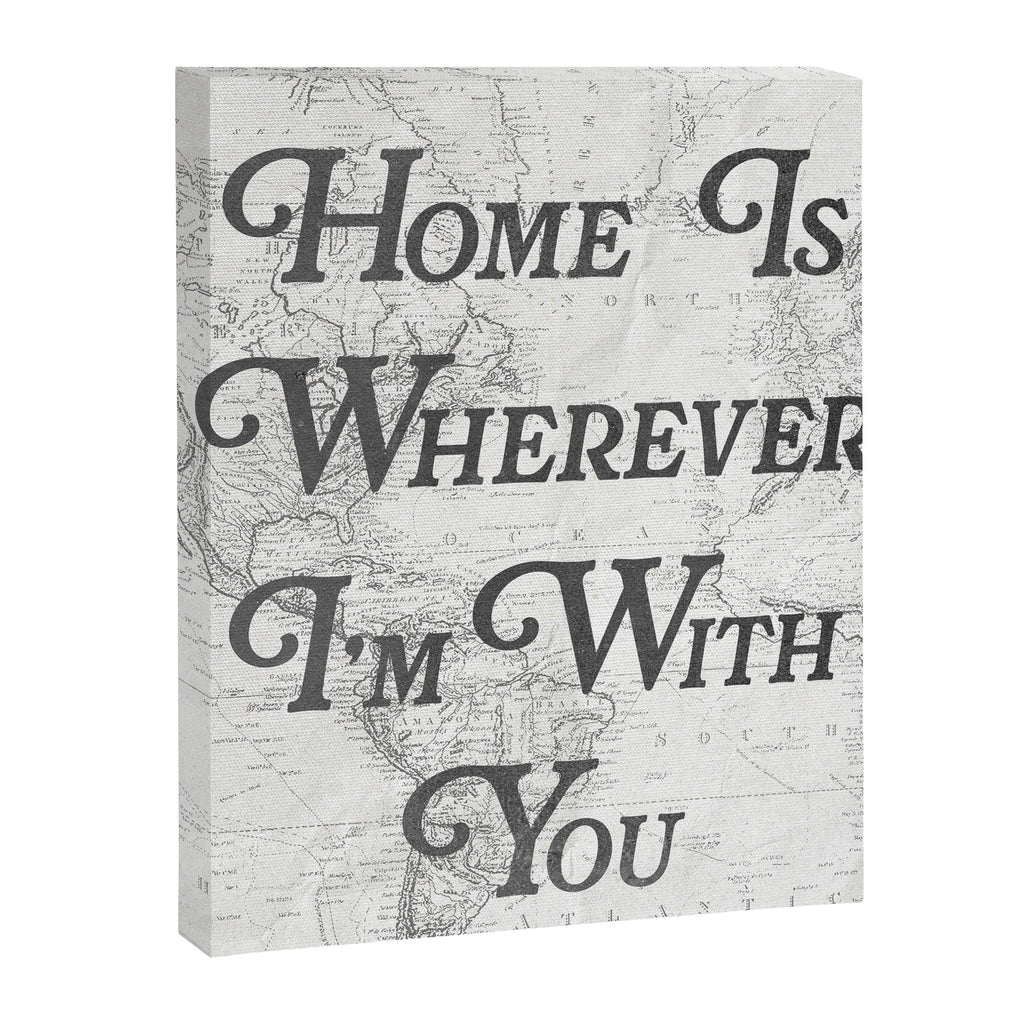 Home Is Wherever I'm With You Canvas Print Gallery Image 6