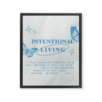 Intentional Living Framed Canvas Print Gallery Image 6