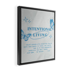 Intentional Living Framed Canvas Print Gallery Image 2