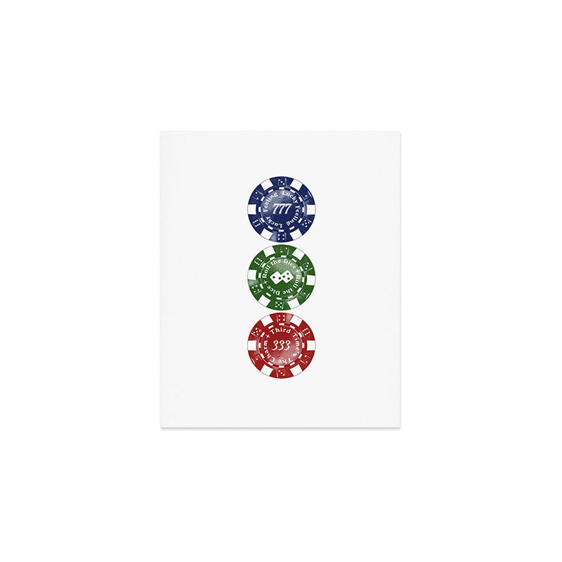 Lucky Chips - Angel Numbers Art Print Gallery Image 1