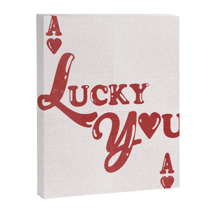Lucky You Canvas Print Gallery Image 1