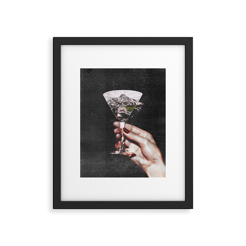 Martini Nights Framed Art Print Gallery Image 5