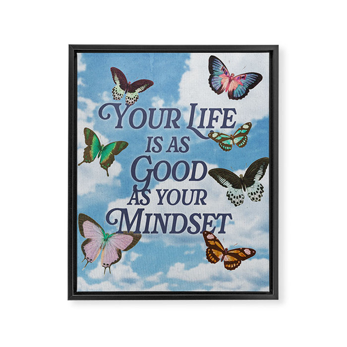 Mindset Framed Canvas Print Gallery Image 1