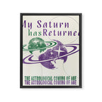 My Saturn Has Returned Framed Canvas Print Gallery Image 6