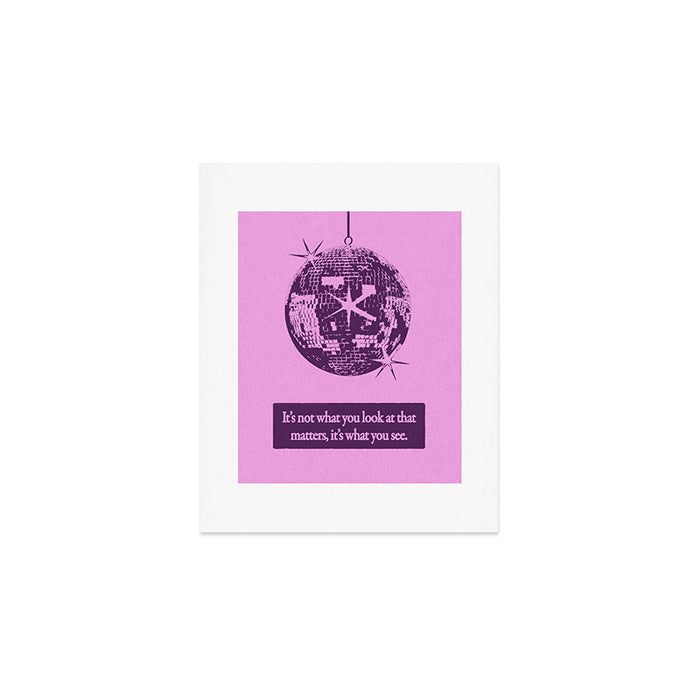 Perspective - Pink Art Print Gallery Image 1