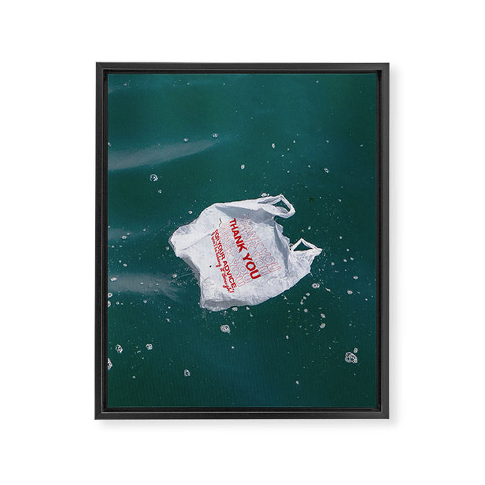 Perspective - Pink Framed Canvas Print Gallery Image 1