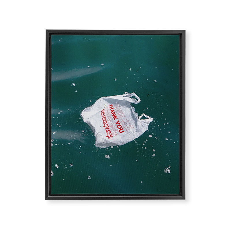 Perspective - Pink Framed Canvas Print Gallery Image 6