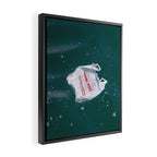Perspective - Pink Framed Canvas Print Gallery Image 2