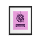 Perspective - Pink Framed Art Print Gallery Image 5
