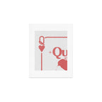 Queens Cry Too - Red Art Print Gallery Image 1