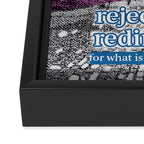 Rejection is Redirection  Framed Canvas Print Gallery Image 3