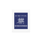 Run From Our Problems Art Print Gallery Image 1