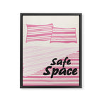 Safe Space Framed Canvas Print Gallery Image 6