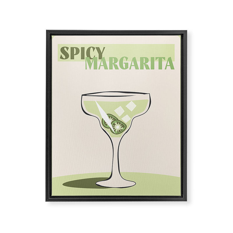 Spicy Margarita Framed Canvas Print Gallery Image 6