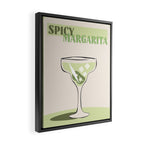 Spicy Margarita Framed Canvas Print Gallery Image 2