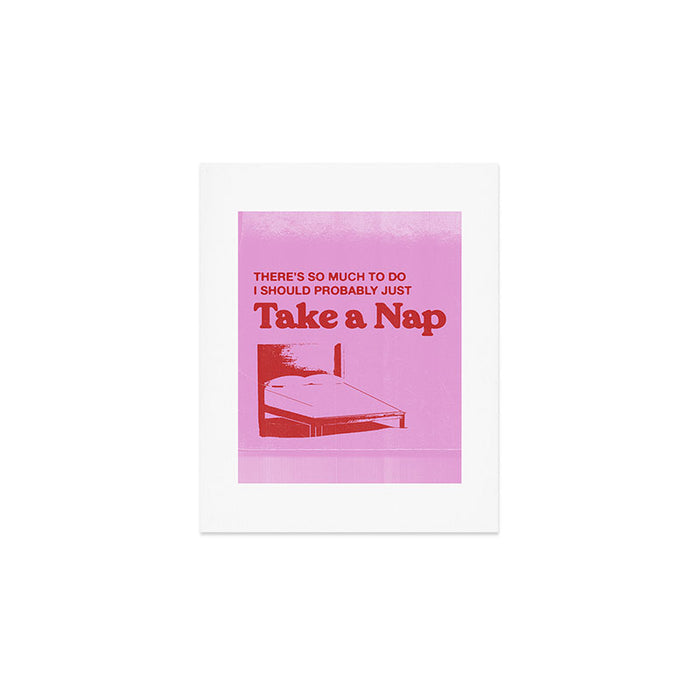 Take A Nap Art Print Gallery Image 1