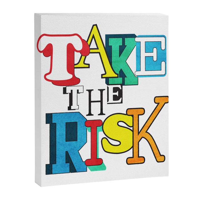 Take the Risk Canvas Print Gallery Image 1