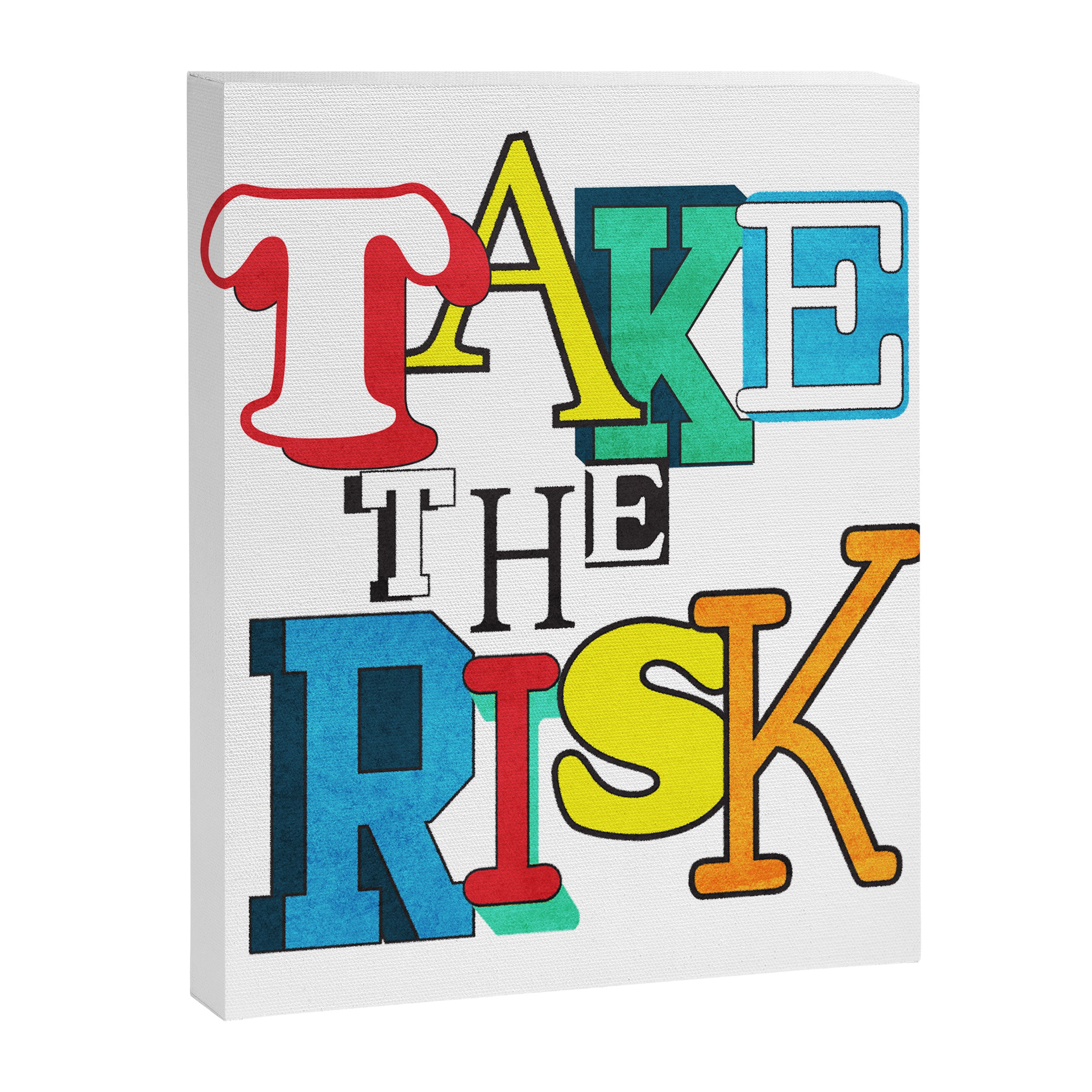 Take the Risk Canvas Print Gallery Image 6