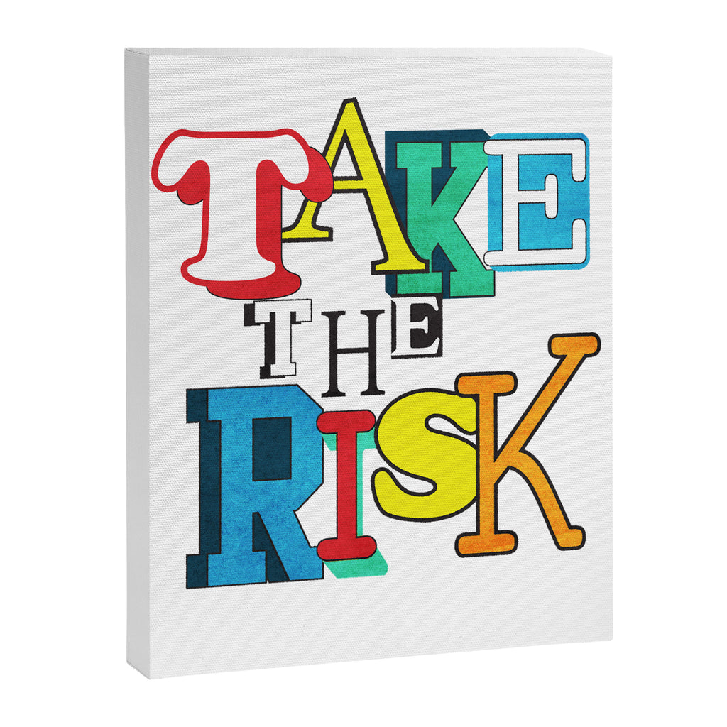 Take the Risk Canvas Print Gallery Image 6