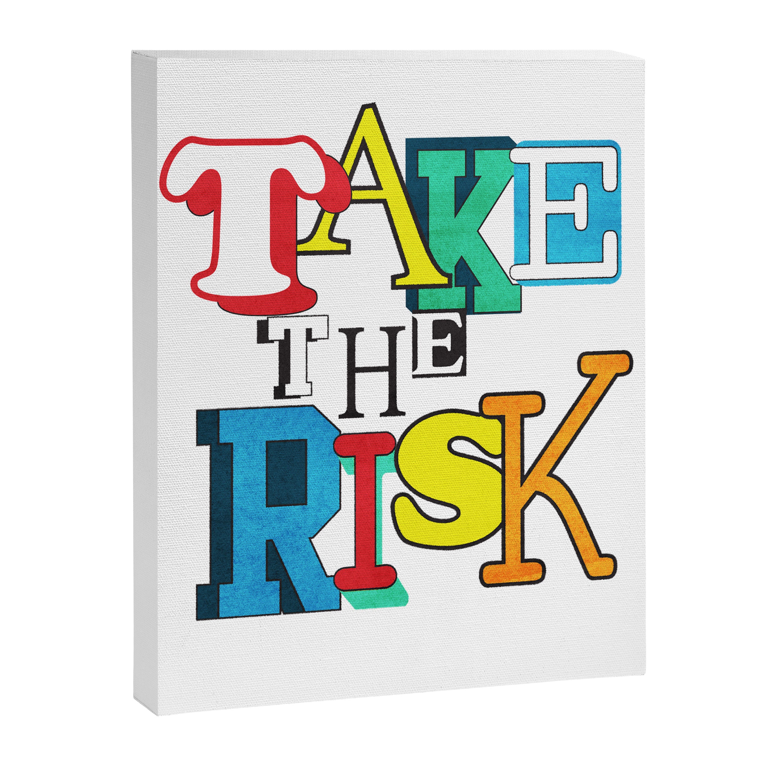 Take the Risk Canvas Print Gallery Image 6