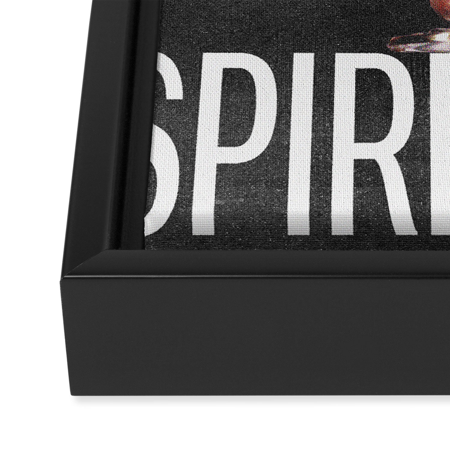That's the Spirit - Martini Framed Canvas Print Gallery Image 3