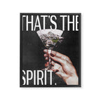 That's the Spirit - Martini Framed Canvas Print Gallery Image 6