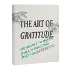 The Art of Gratitude Canvas Print Gallery Image 6