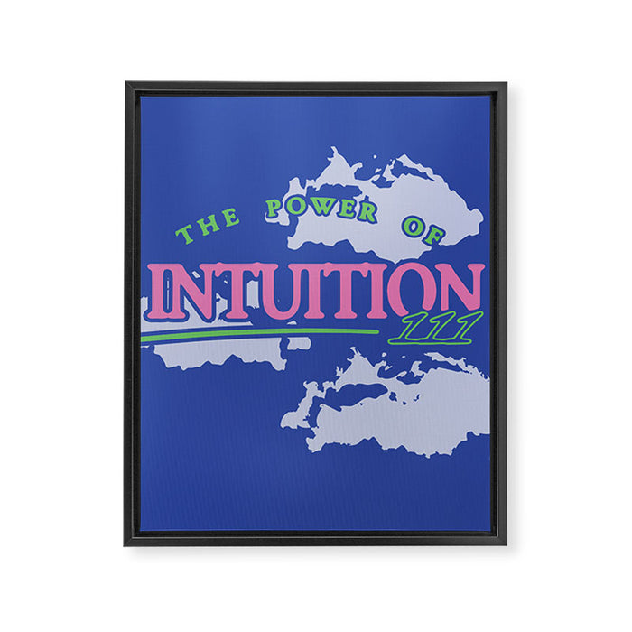 The Power of Intuition  Framed Canvas Print Gallery Image 1