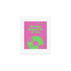 This Song Reminds Me of You - Pink Art Print Gallery Image 1