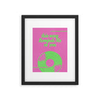 This Song Reminds Me of You - Pink Framed Art Print Gallery Image 5