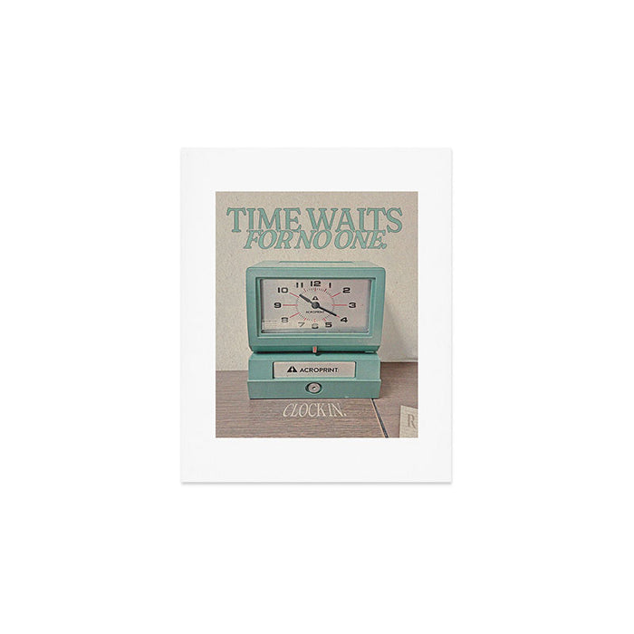 Time Waits For No One Art Print Gallery Image 1