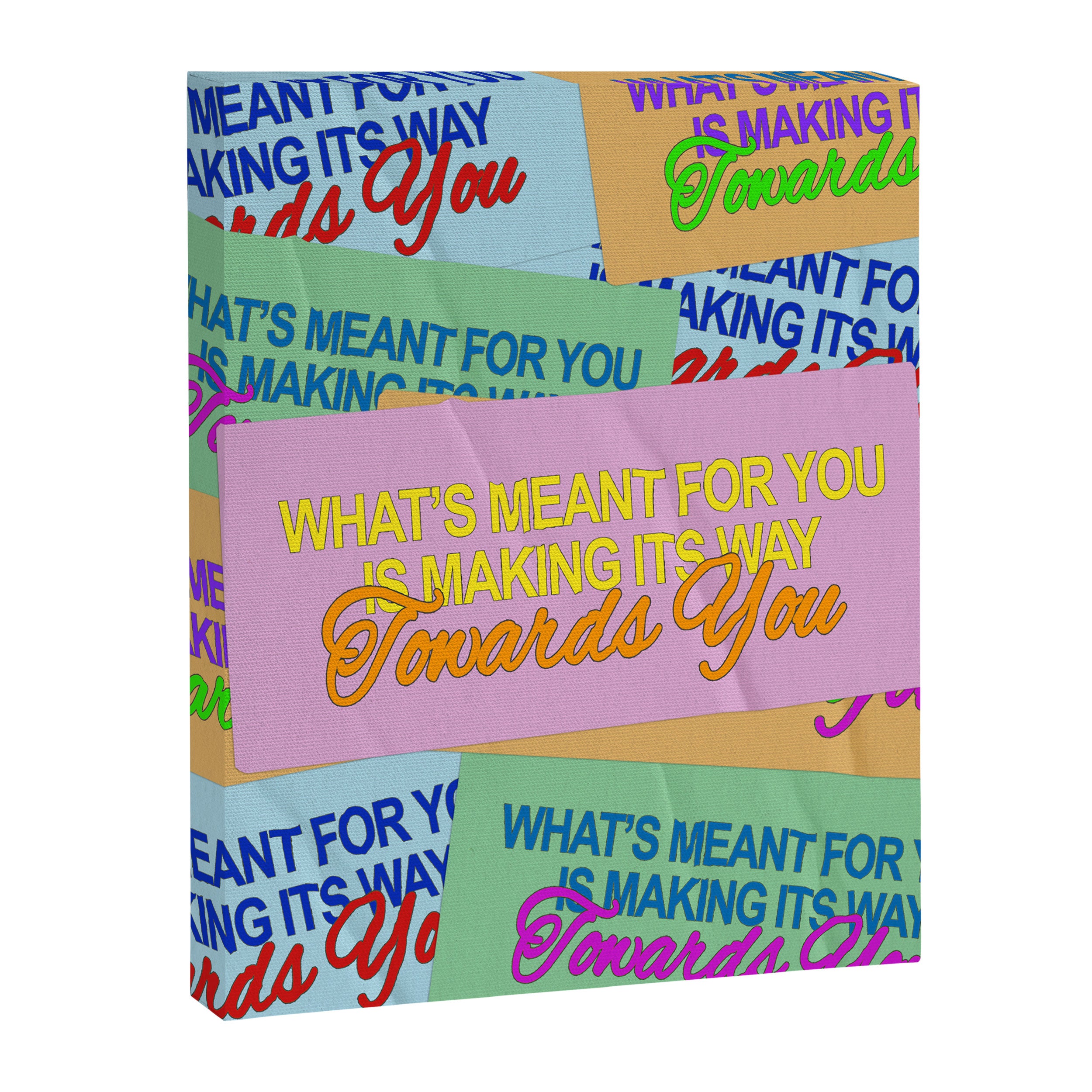 What's Meant to be Will Make its Way Towards You Canvas Print Gallery Image 6