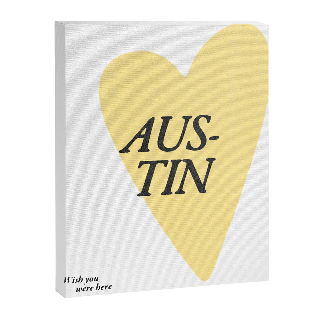 Wish you were here - Austin Canvas Print Gallery Image 6