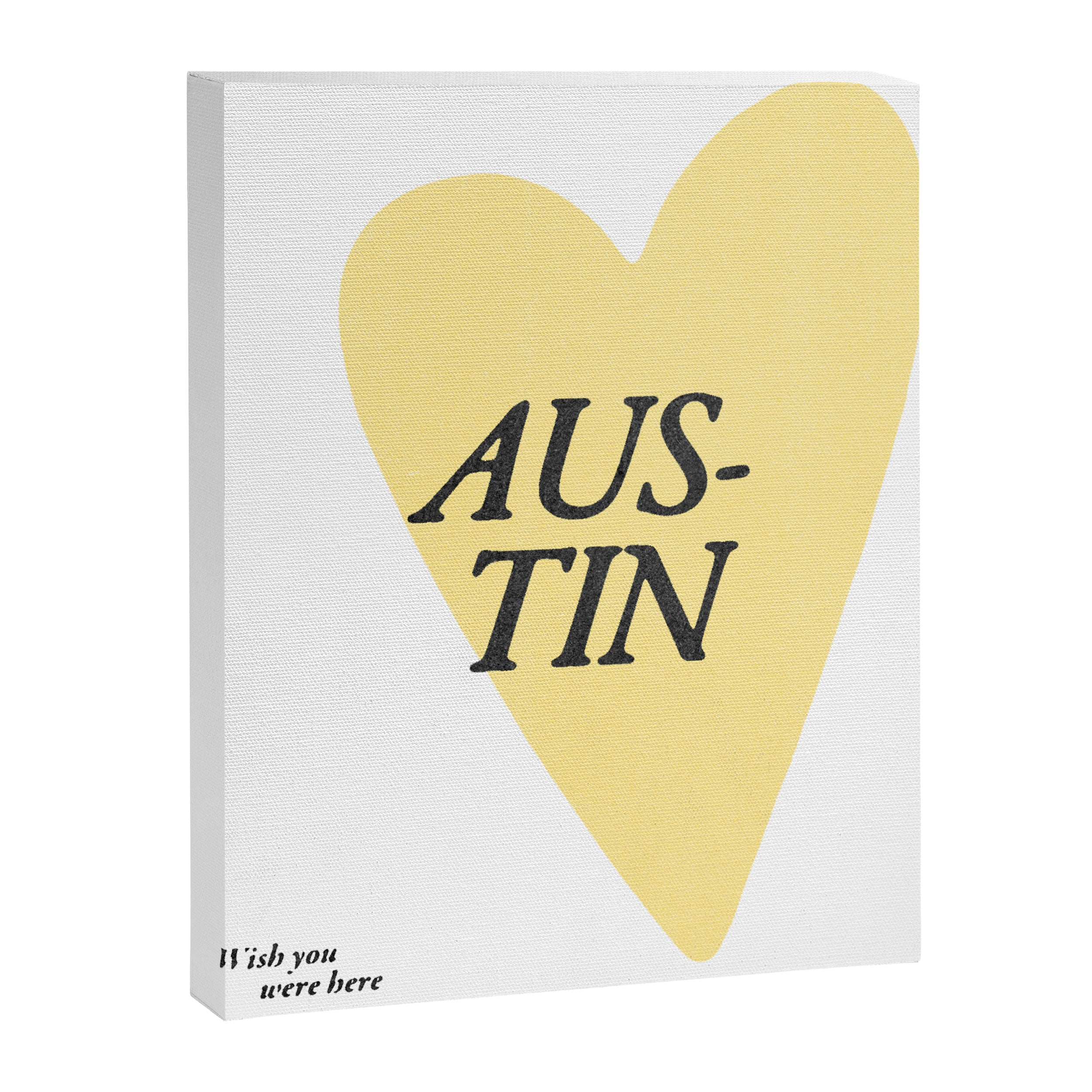 Wish you were here - Austin Canvas Print Gallery Image 6