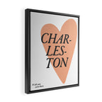 Wish you were here - Charleston Framed Canvas Print Gallery Image 2