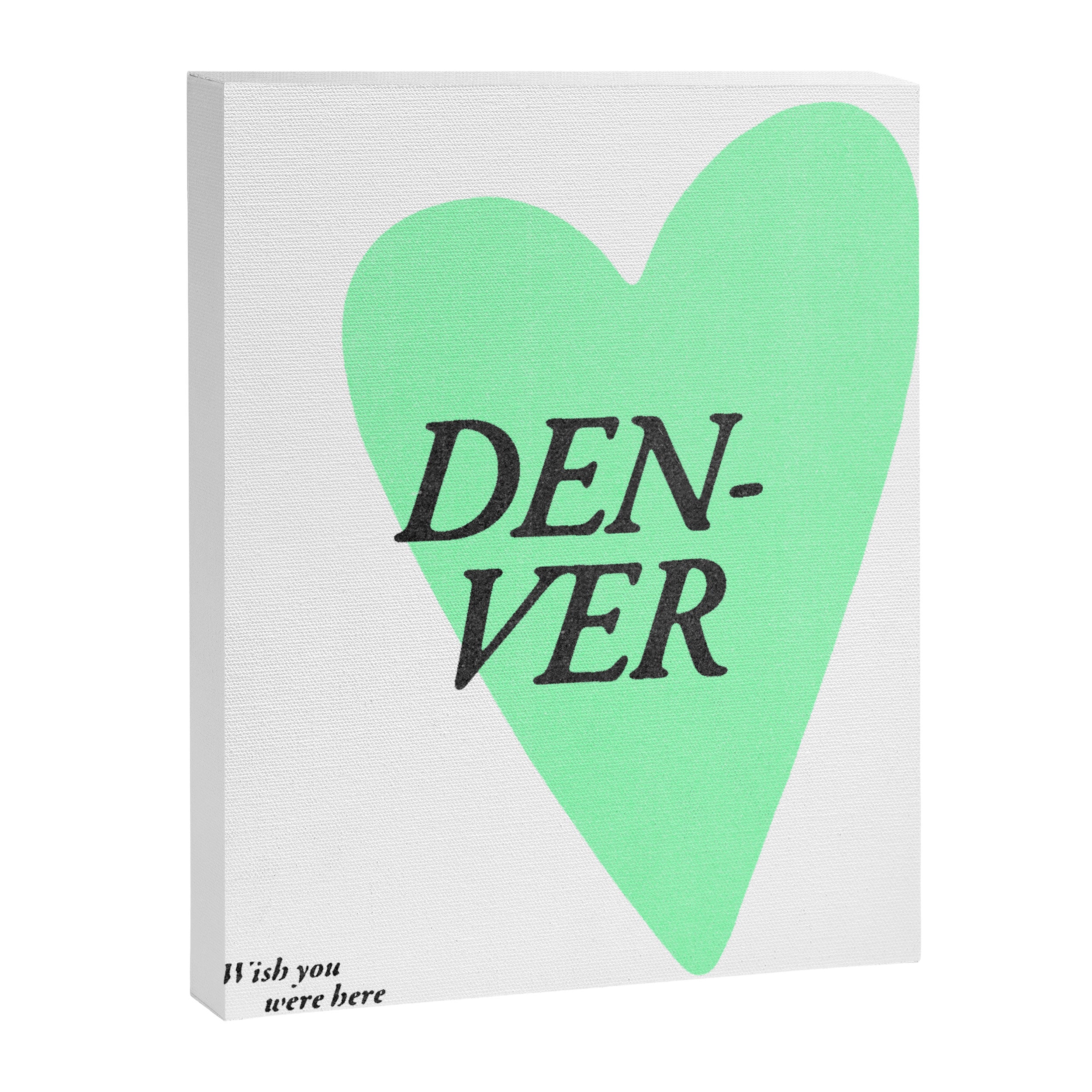 Wish you were here - Denver Canvas Print Gallery Image 6