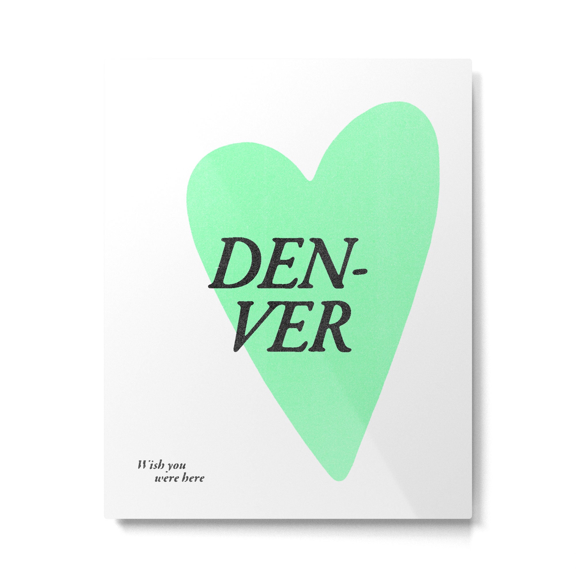 Wish you were here - Denver Metal Print Gallery Image 4