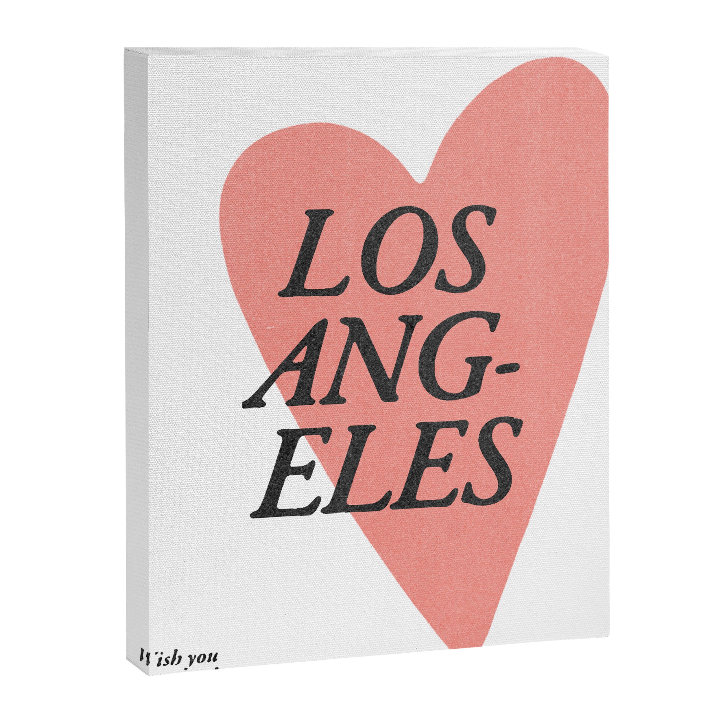 Wish you were here - Los Angeles Canvas Print Gallery Image 6