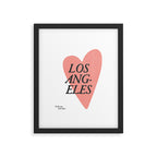 Wish you were here - Los Angeles Framed Art Print Gallery Image 5