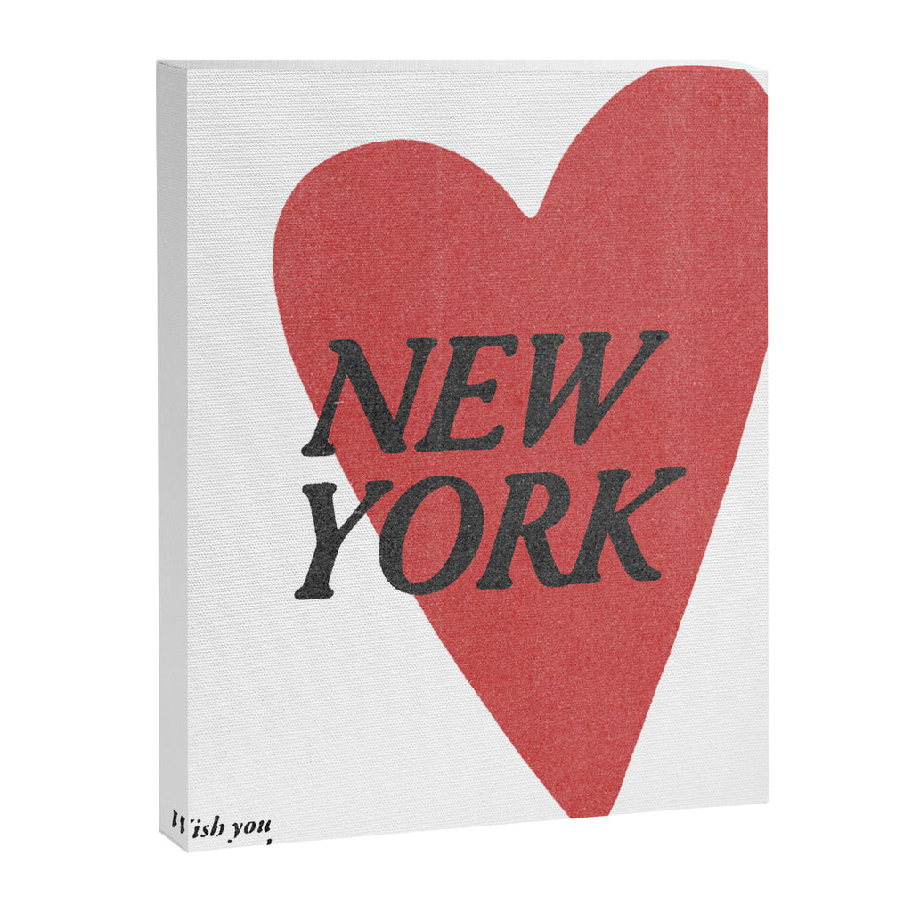 Wish You Were Here - New York Canvas Print Gallery Image 6
