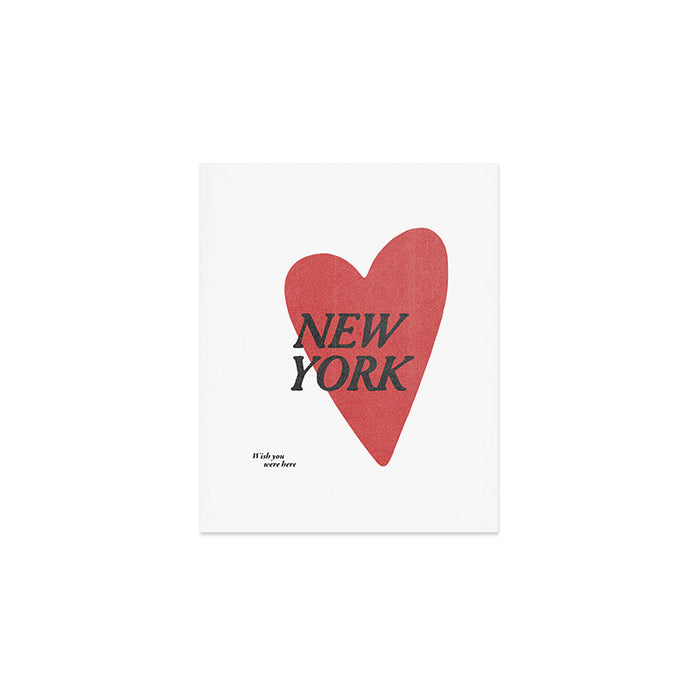 Wish You Were Here - New York Art Print Gallery Image 1