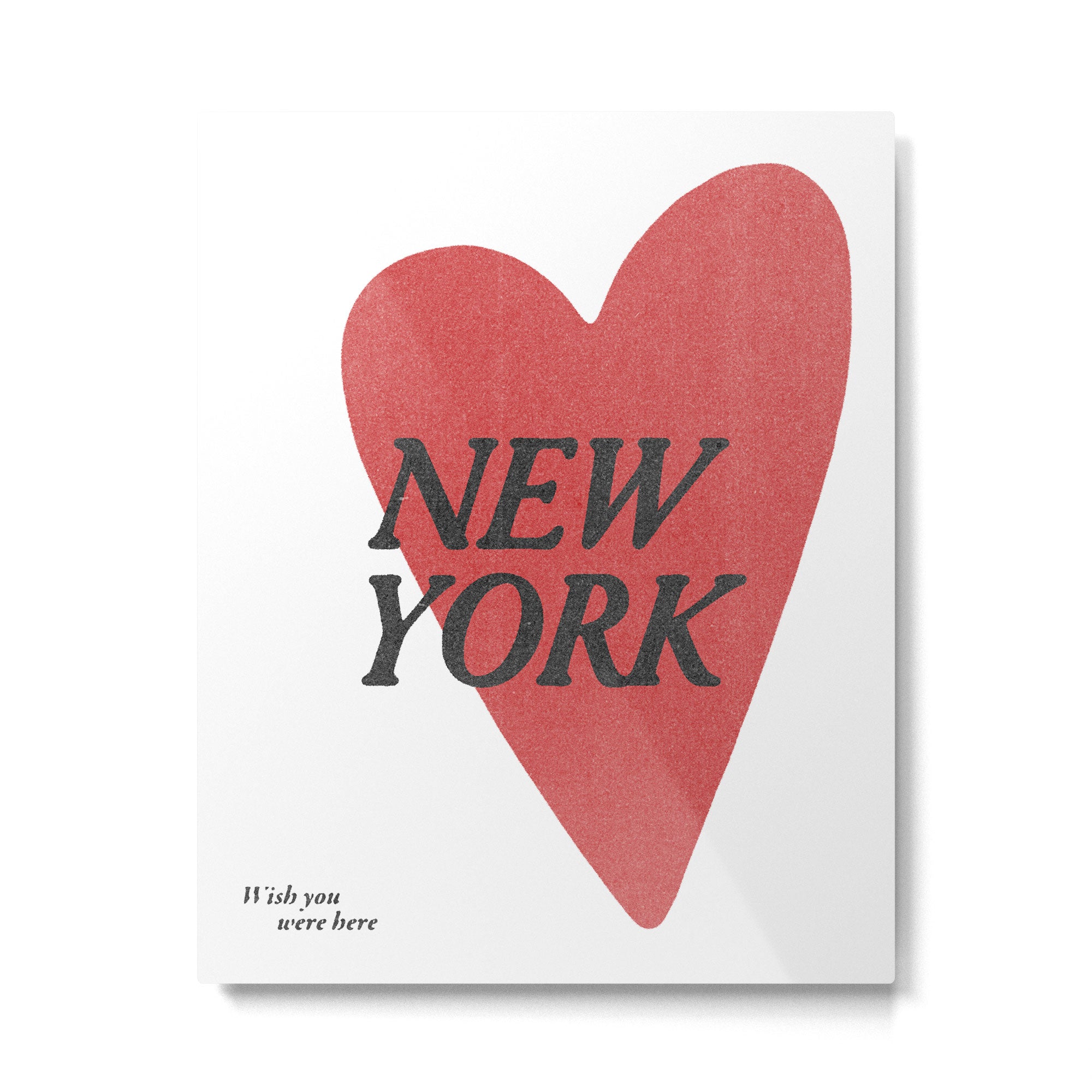 Wish You Were Here - New York Metal Print Gallery Image 4